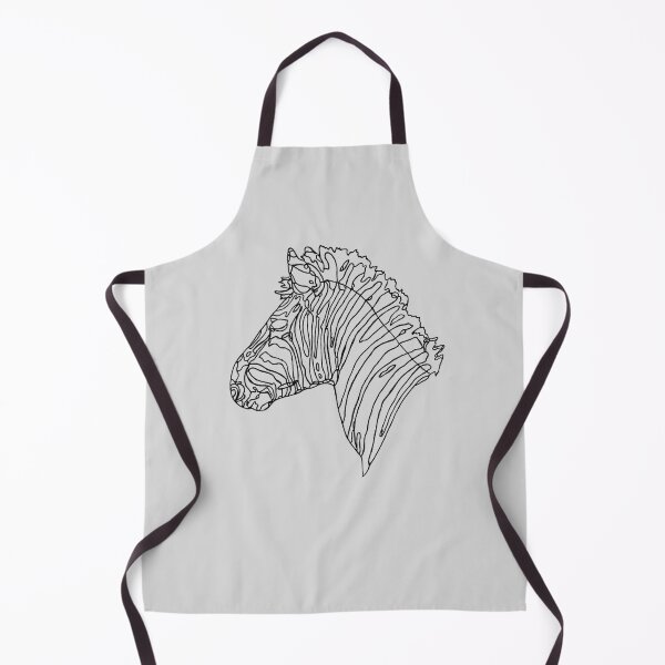 Item preview, Africa Plains Zebra Line Art designed and sold by The Red Shop.