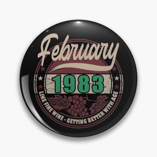 Item preview, Like Fine Wine - February 1983 designed and sold by MoonsmileProd.
