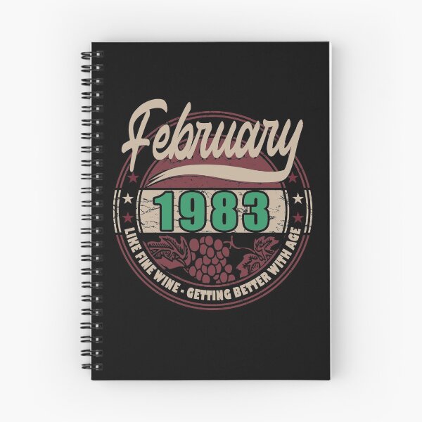 Item preview, Like Fine Wine - February 1983 designed and sold by MoonsmileProd.