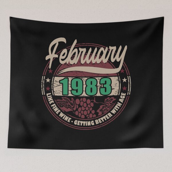Item preview, Like Fine Wine - February 1983 designed and sold by MoonsmileProd.