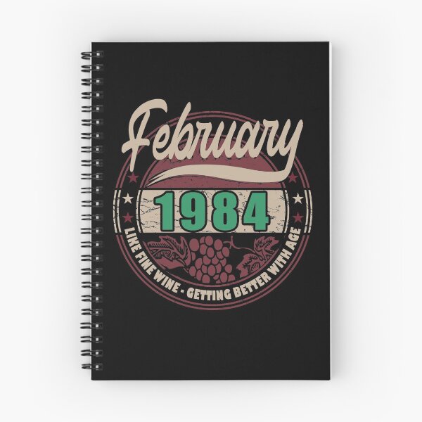 Item preview, Like Fine Wine - February 1984 designed and sold by MoonsmileProd.
