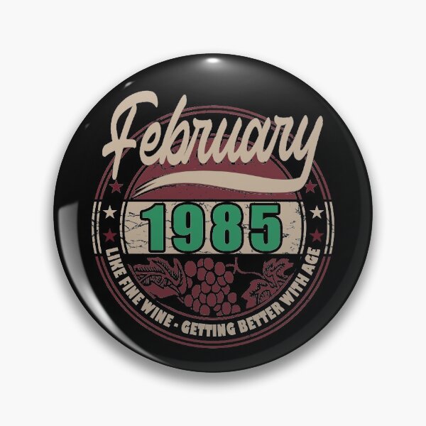 Item preview, Like Fine Wine - February 1985 designed and sold by MoonsmileProd.