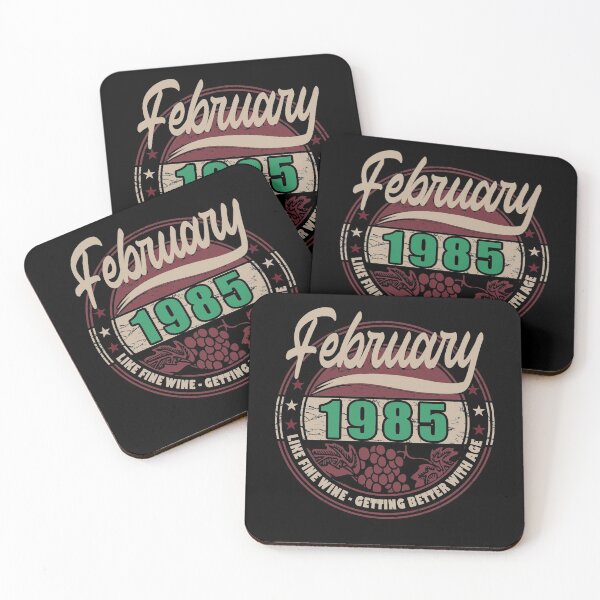 Item preview, Like Fine Wine - February 1985 designed and sold by MoonsmileProd.