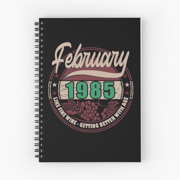 Item preview, Like Fine Wine - February 1985 designed and sold by MoonsmileProd.