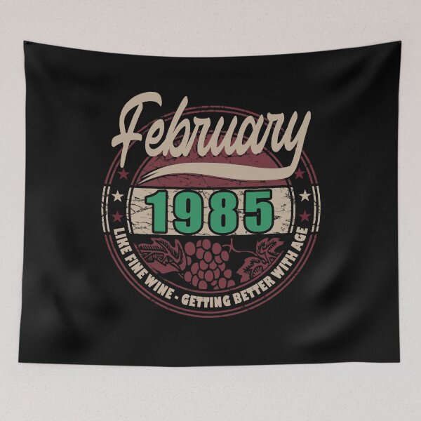 Item preview, Like Fine Wine - February 1985 designed and sold by MoonsmileProd.