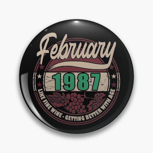 Item preview, Like Fine Wine - February 1987 designed and sold by MoonsmileProd.
