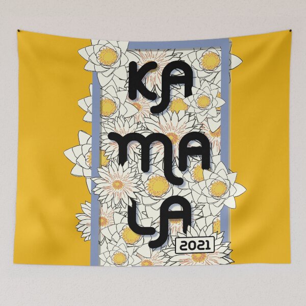 Item preview, Kamala Floral Print designed and sold by PosterpartyCo.
