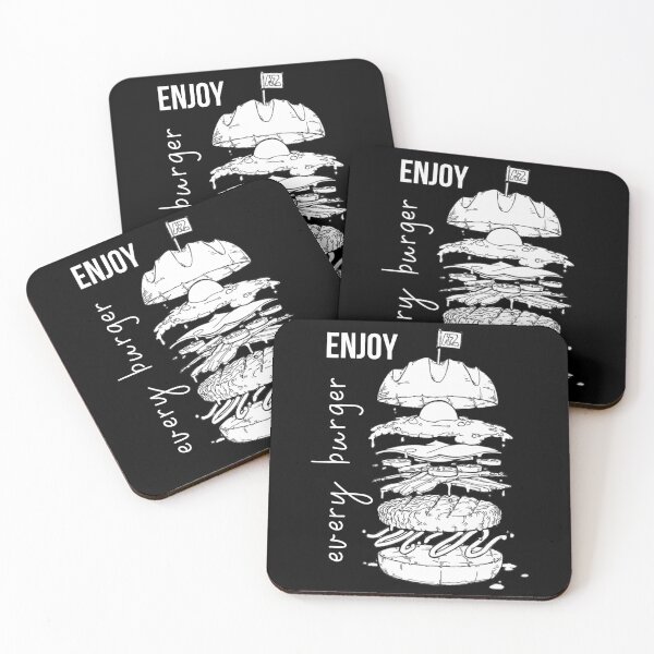 Item preview, Enjoy Every Burger - ENORMOUS BURGER designed and sold by Alessandro Portavoce.