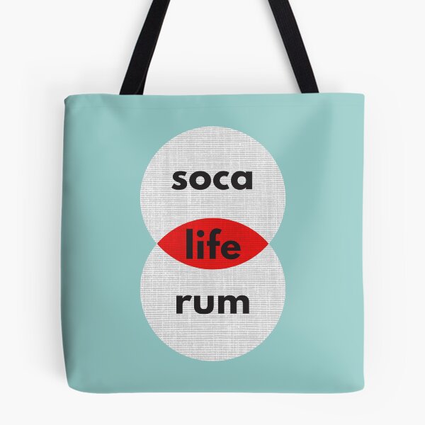 Artikelvorschau, Rum und Soca ist Leben Soca Venn Diagramm 2021 Soca T-Shirts und mehr entworfen und verkauft von ravishdesigns.