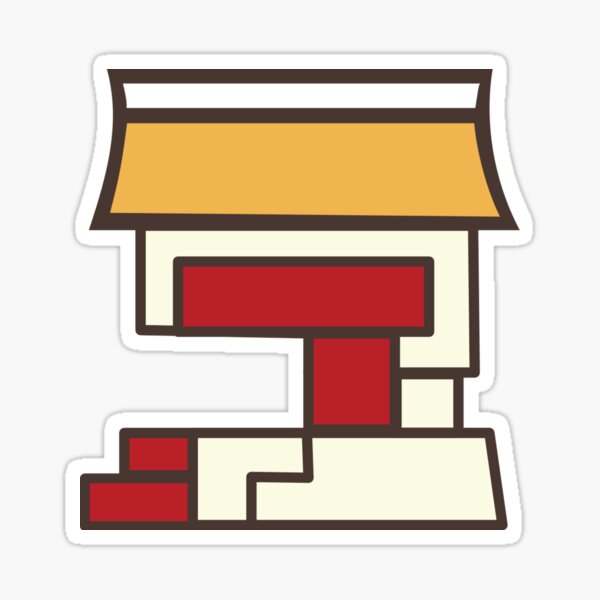 Aztec Calli (House) Sticker