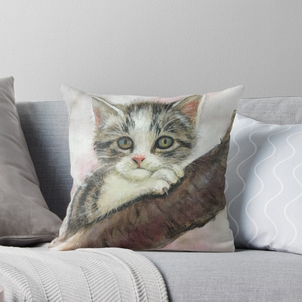 Item preview, Throw Pillow designed and sold by artdesrapides.