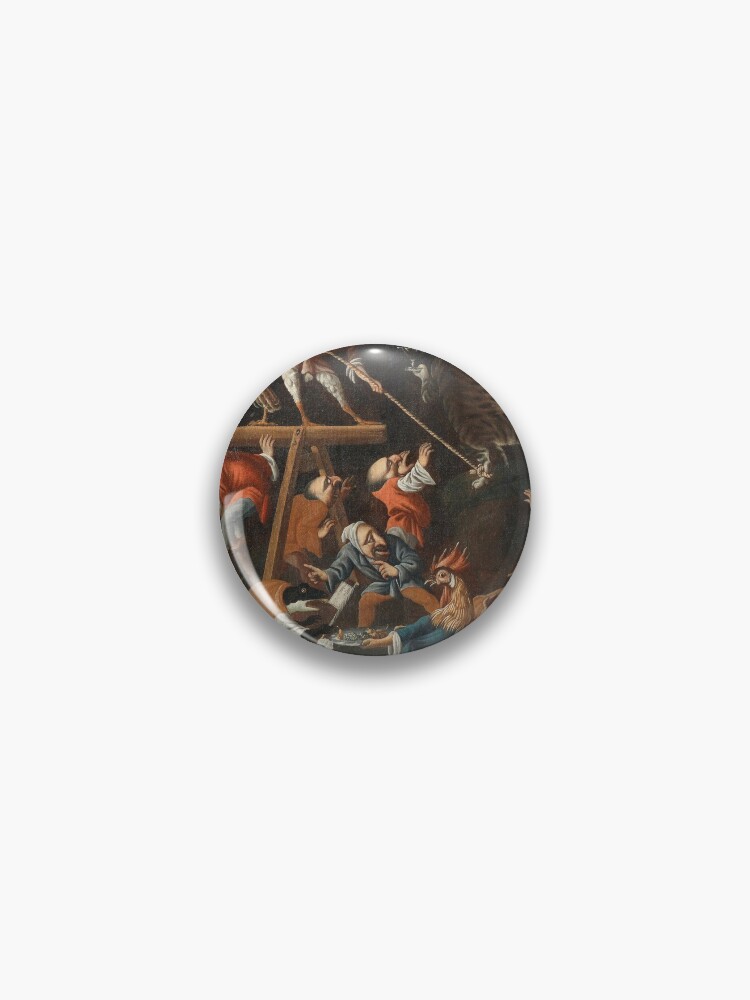 Thumbnail 1 von 3, Button, Animals and goblins vintage medieval art designt und verkauft von Geekimpact.
