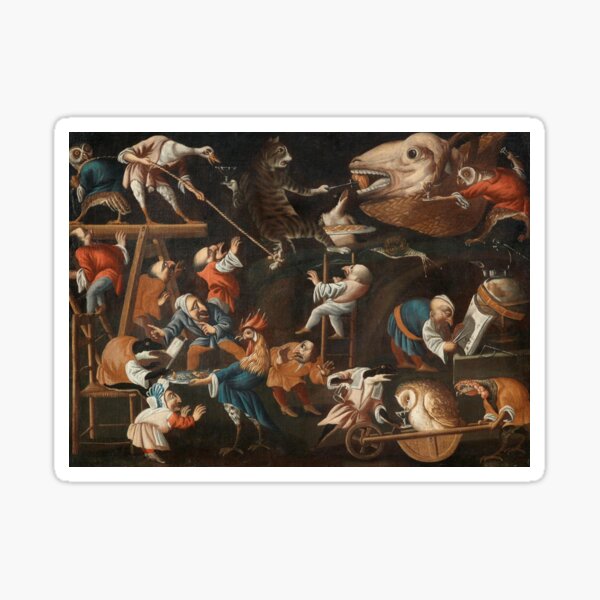 Item preview, Animals and goblins vintage medieval art designed and sold by Vintage Designs +.