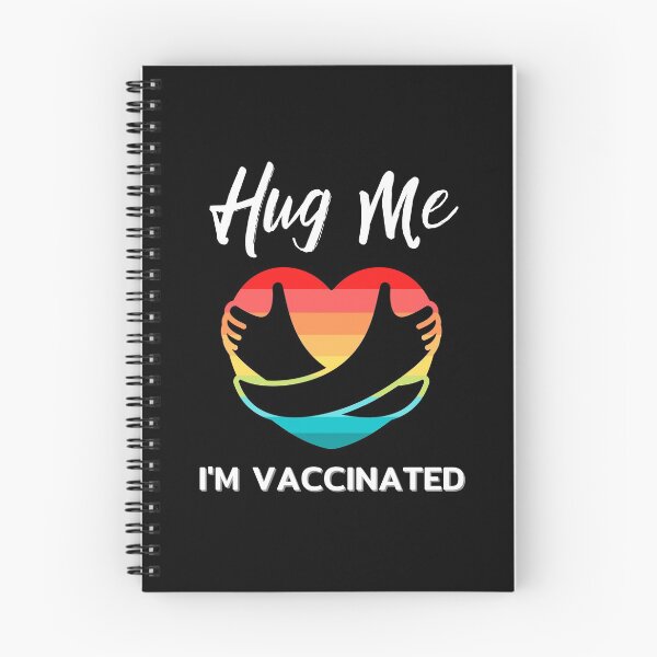 Item preview, Hug Me I'm Vaccinated  designed and sold by ReichBourne.