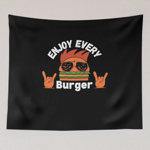 Item preview, ENJOY EVERY BURGER - for burger lovers! designed and sold by MyTrendStore.