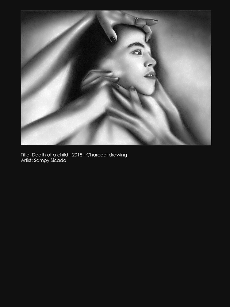 Death of a child (Charcoal drawing) by SicadaArt