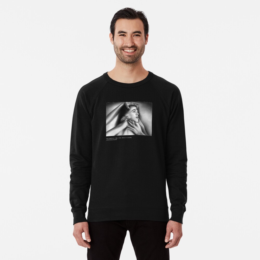 Death of a child (Charcoal drawing) Lightweight Sweatshirt