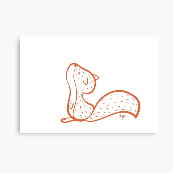 Fox 2 Canvas Print