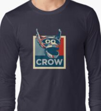 Vote Crow T. Robot Long Sleeve T-Shirt