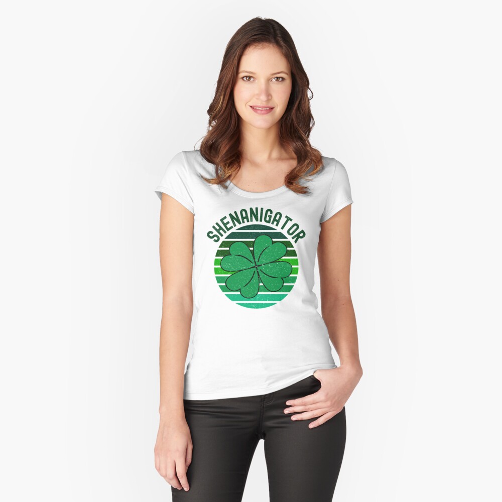 Shenanigator Fitted Scoop T-Shirt