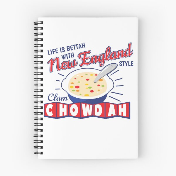 Item preview, New England Style Clam Chowder  designed and sold by The Junto Shop.