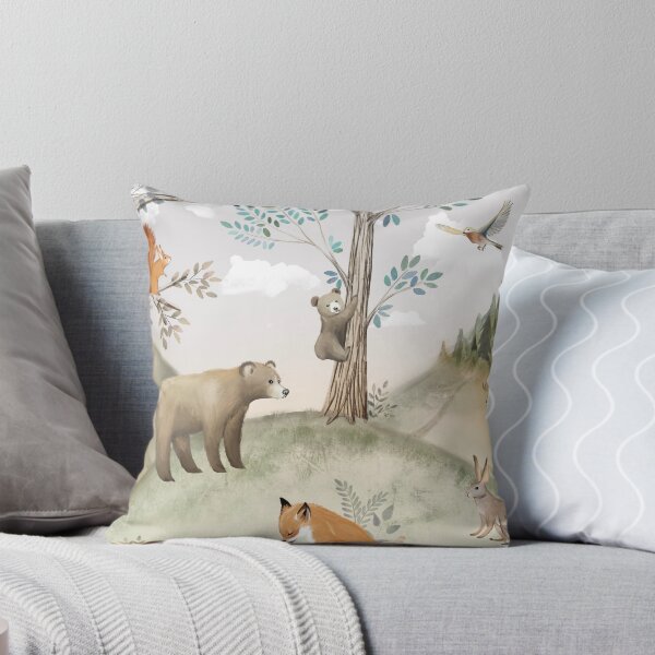 Item preview, Forest painting designed and sold by Petit Faon Prints.