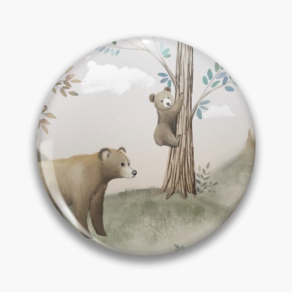 Item preview, Forest painting designed and sold by Petit Faon Prints.