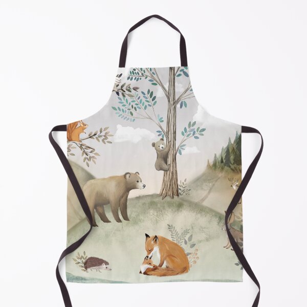 Item preview, Forest painting designed and sold by Petit Faon Prints.