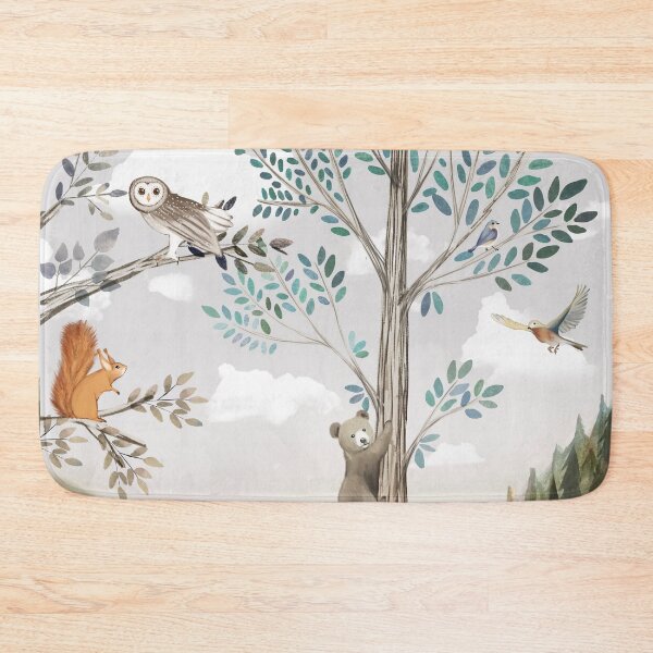 Item preview, Forest painting designed and sold by Petit Faon Prints.