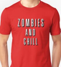 Camiseta ajustada Zombies y Chill