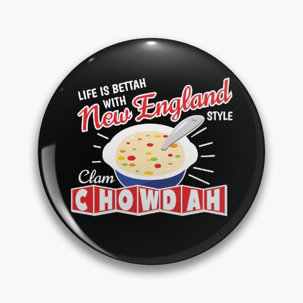 Item preview, New England Style Clam Chowder  designed and sold by The Junto Shop.