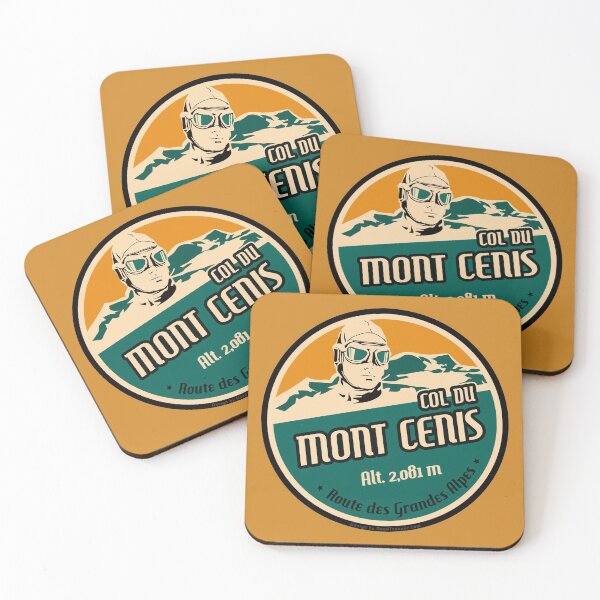 Item preview, Col du Mont Cenis 01 Sticker + T-Shirt - Route des Grandes Alpes designed and sold by ROADTROOPER.
