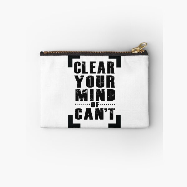 Item preview, Clear Your Mind of Can't designed and sold by Valuential.