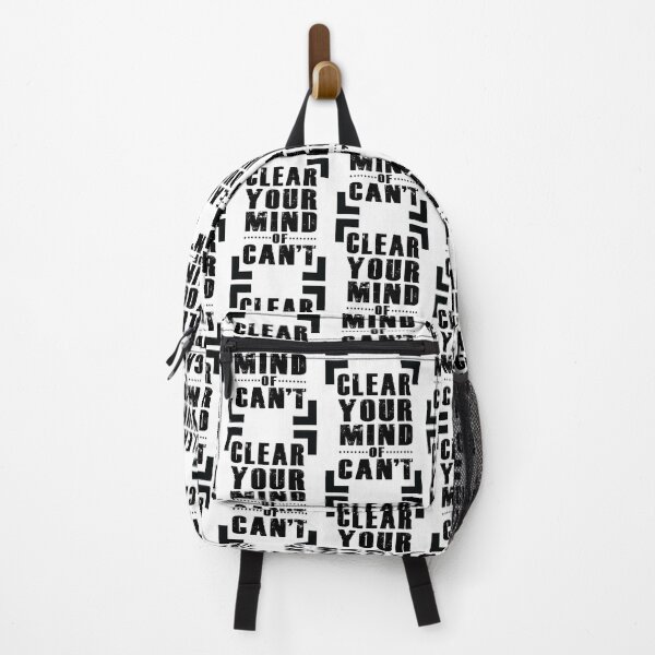 Item preview, Clear Your Mind of Can't designed and sold by Valuential.
