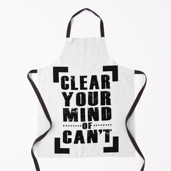 Item preview, Clear Your Mind of Can't designed and sold by Valuential.
