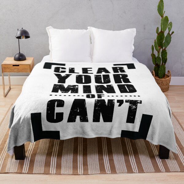 Item preview, Clear Your Mind of Can't designed and sold by Valuential.