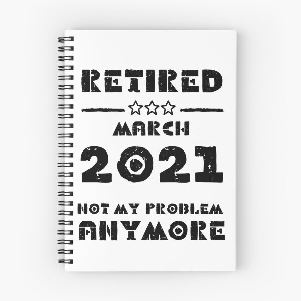 Item preview, Retired March 2021 Not My Problem Anymore - Vintage Retirement Gift designed and sold by YourgiftShop.