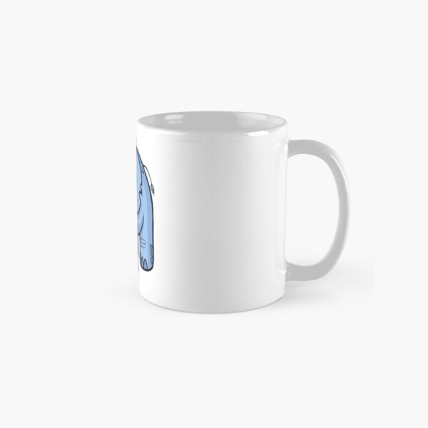 Elefante y pájaro Taza clásica
