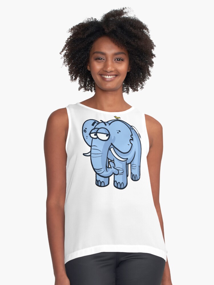 Vista previa del artículo con la obra «Blusa sin mangas», diseñado y vendido por Sintes.