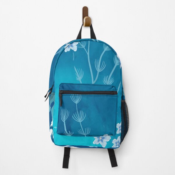 Item preview, Blue Floral Pattern designed and sold by Maanya-Tees.