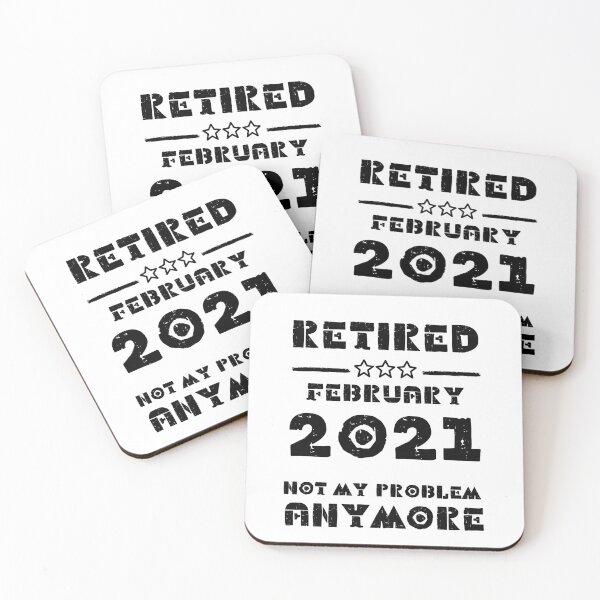 Item preview, Retired February 2021 Not My Problem Anymore - Vintage Retirement  Gift designed and sold by YourgiftShop.