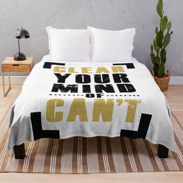 Item preview, Clear Your Mind of Can't designed and sold by Valuential.