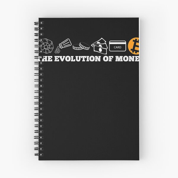 Item preview, The evolution of money crypto cryptocurrency money btc blockchain evolution t-shirt hodl motifs  designed and sold by davidcgonzale.