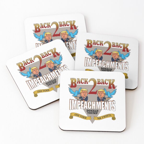 Item preview, Donald Trump Back 2 Back Impeachment World Chumps designed and sold by SixforSix.