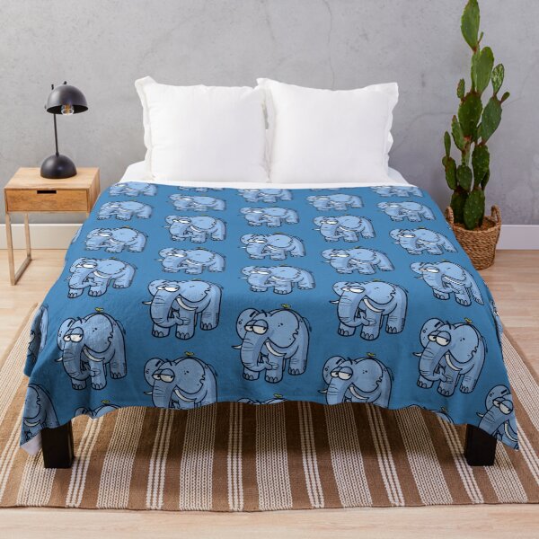 Elefante y pájaro Manta