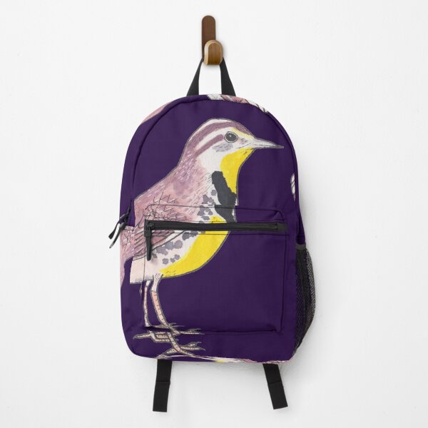 Item preview, Eastern Meadowlark bird species watercolor bird art designed and sold by TheWaterBirds.