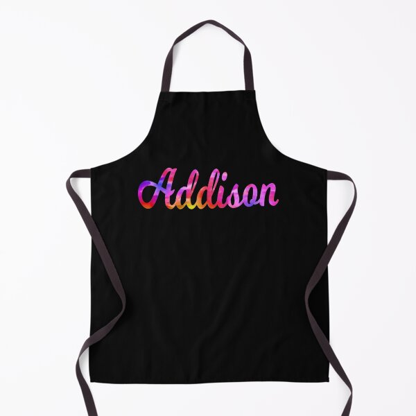 Item preview, Pretty Addison girls name multi-color design designed and sold by ComicKitsch.