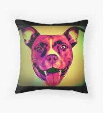 pitbull throw pillows