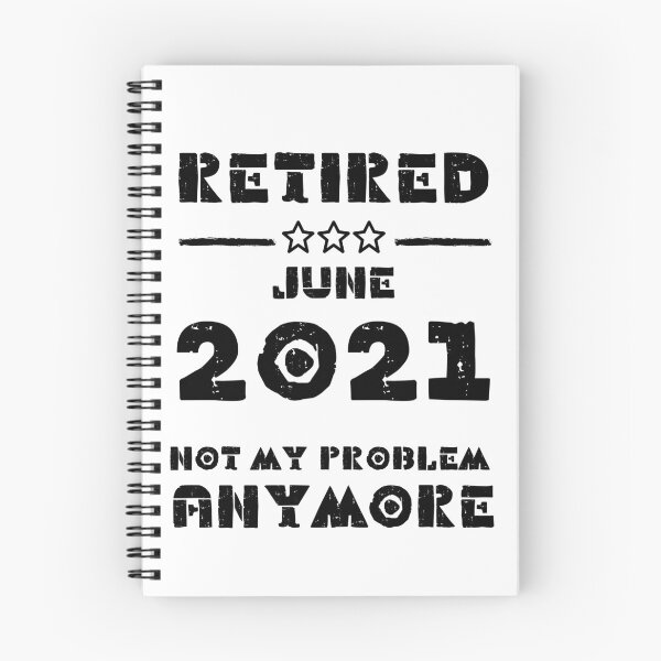 Item preview, Retired June 2021 Not My Problem Anymore - Vintage Retirement Gift designed and sold by YourgiftShop.