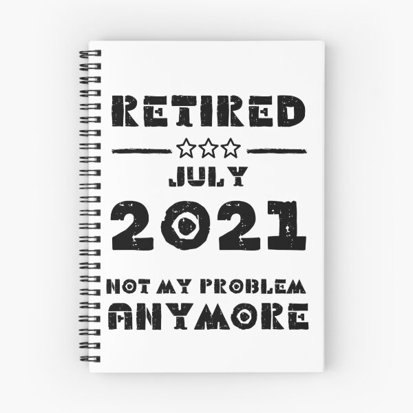 Item preview, Retired July 2021 Not My Problem Anymore - Vintage Retirement Gift designed and sold by YourgiftShop.